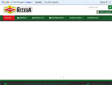 Tablet Screenshot of gitesa.com